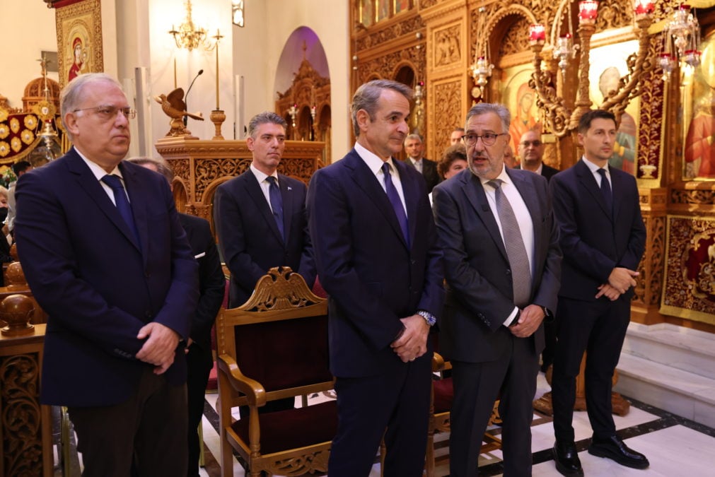 Κυριάκος Μητσοτάκης: Στον Άγιο Δημήτριο πριν αναχωρήσει για Κιλκίς και Θεσσαλονίκη – Τι είπε ο Αρχιεπίσκοπος Αυστραλίας για τη Μονή Σινά