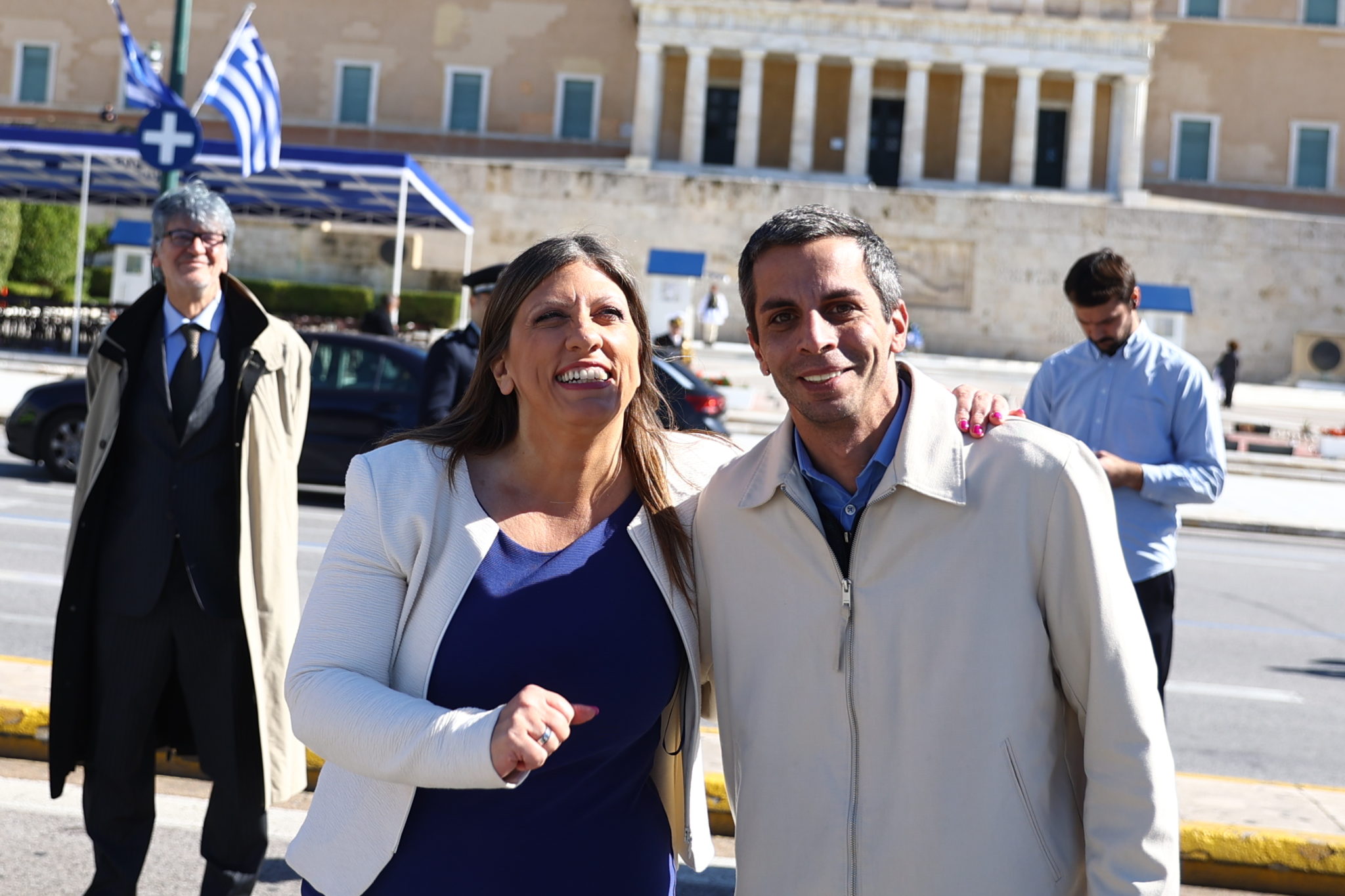 ΖΩΗ ΚΩΝΣΤΑΝΤΟΠΟΥΛΟΥ ΠΡΟΕΔΡΟΣ ΠΛΕΥΣΗΣ ΕΛΕΥΘΕΡΙΑΣ/Σύνταγμα/παρέλαση