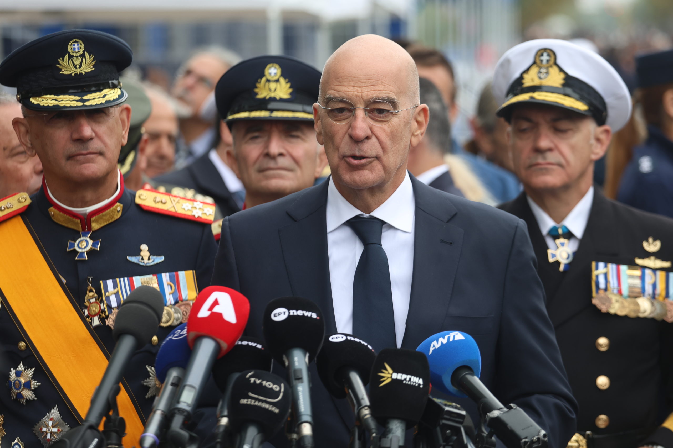 Δένδιας από Θεσσαλονίκη: «Η ταχύτατη εξέλιξη των Ενόπλων Δυνάμεων στο πλαίσιο της «Ατζέντας 2030» είναι απαραίτητος όρος για την εθνική επιβίωση»