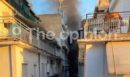 Θεσσαλονίκη: Συναγερμός για φωτιά σε διαμέρισμα - Δείτε βίντεο