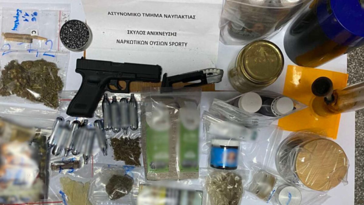 Ναυπακτία: Συνελήφθη άνδρας για καλλιέργεια και διακίνηση ναρκωτικών – Τι εντόπισε ο σκύλος «Sporty» – ΦΩΤΟ