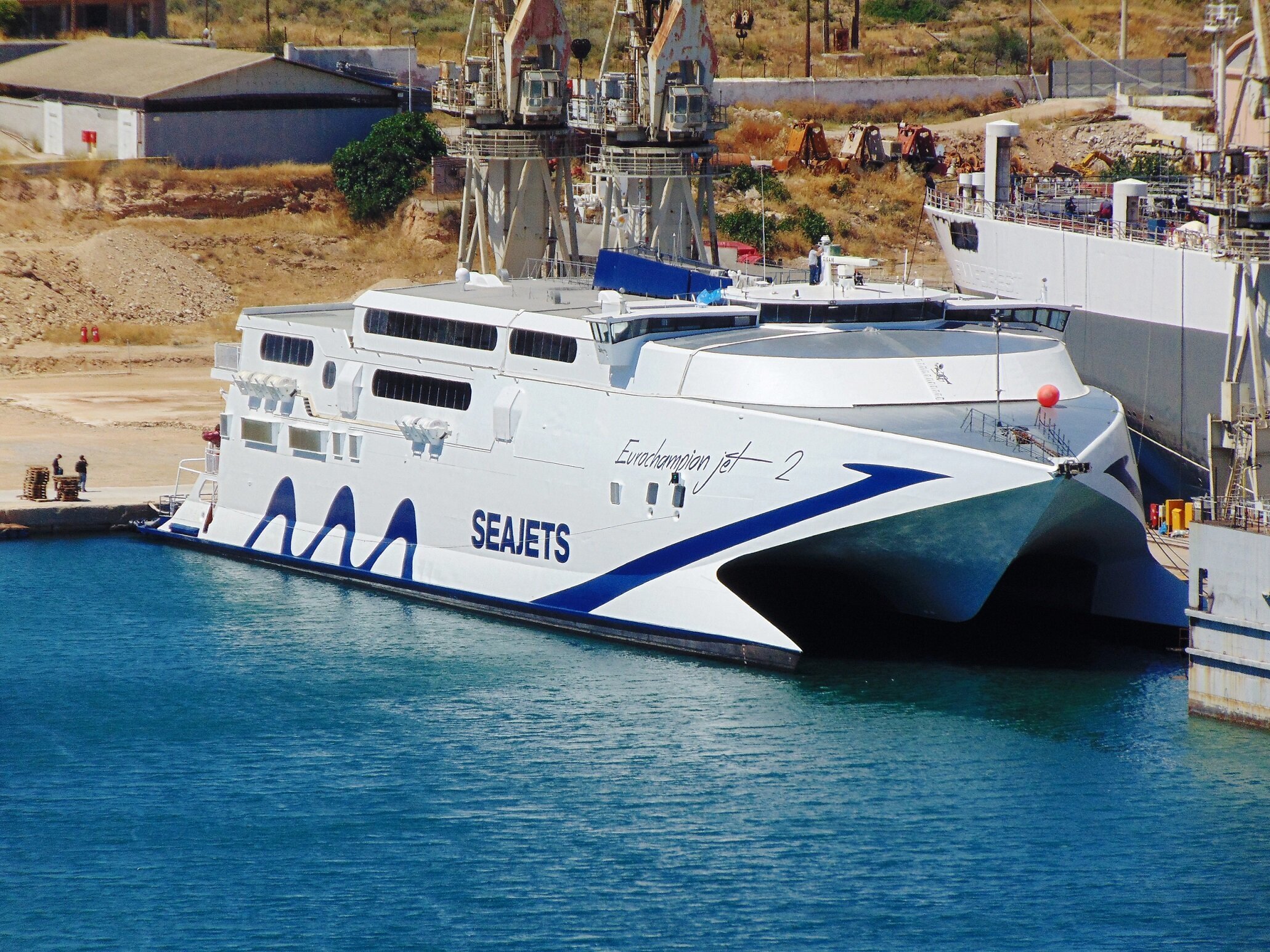 SEAJETS: Άμεση και αποτελεσματική αντιμετώπιση περιστατικού φωτιάς σε όχημα στο EUROCHAMPION JET 2