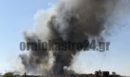 Θεσσαλονίκη: Φωτιά σε ξερά χόρτα και απορρίμματα – Συναγερμός στην Πυροσβεστική