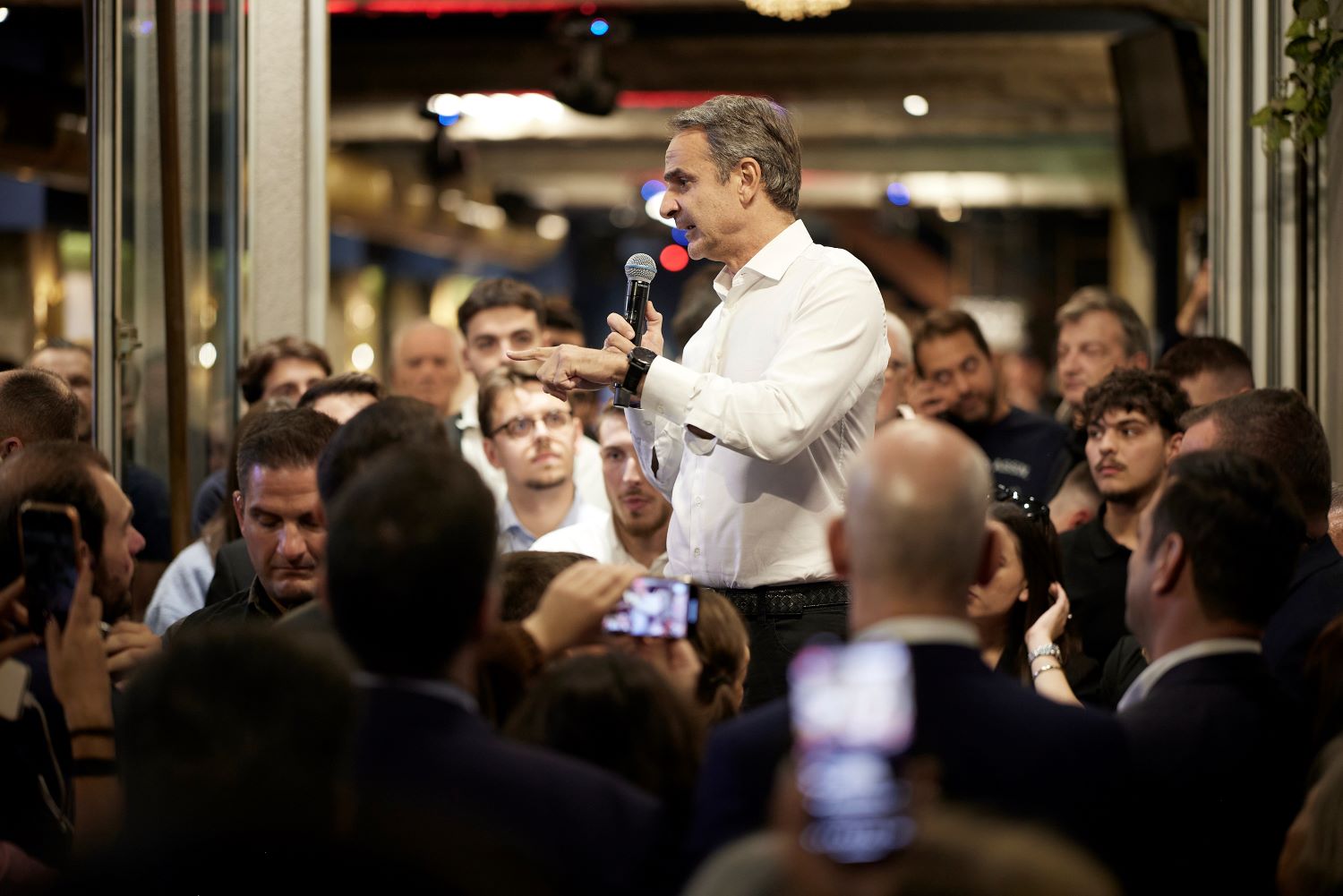 ΚΥΡΙΑΚΟΣ ΜΗΤΣΟΤΑΚΗΣ – ΦΩΤΟΓΡΑΦΙΑ: INTIME/ ΓΡΑΦΕΙΟ ΤΥΠΟΥ ΠΡΩΘΥΠΟΥΡΓΟΥ