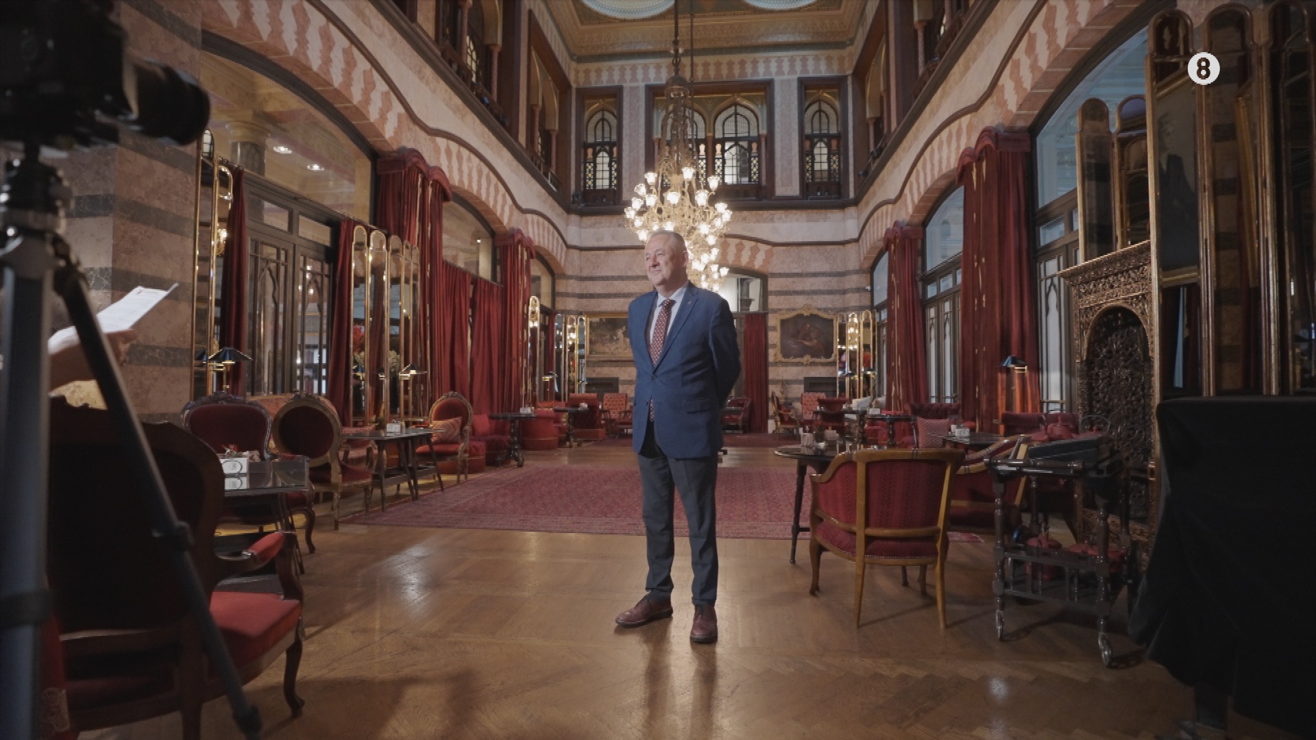 Murat Eti .Διευθυντής ξενοδοχείου “PERA PALACE”