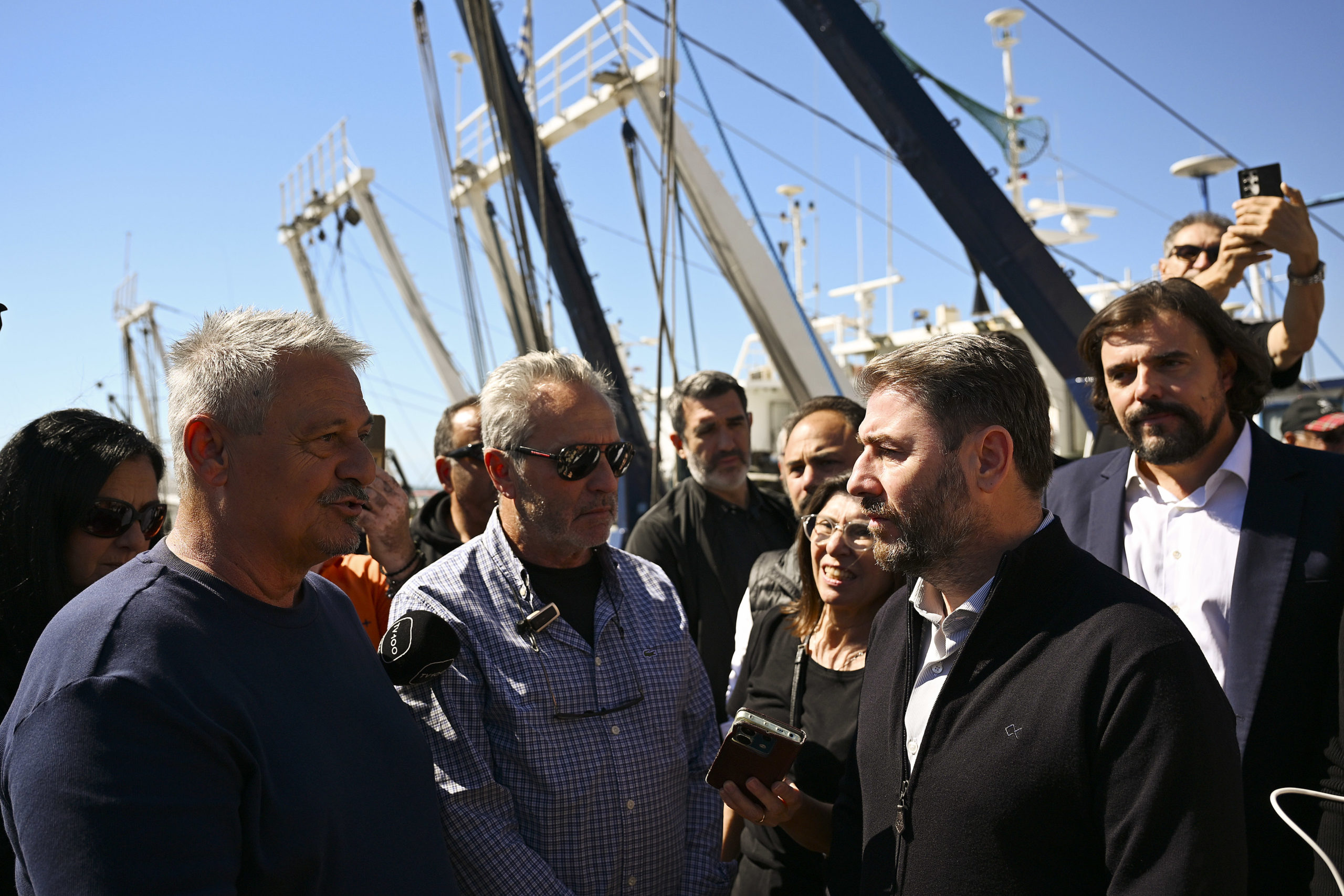 Νίκος Ανδρουλάκης: Συνάντηση με εκπροσώπους της αλιείας στη Θεσσαλονίκη