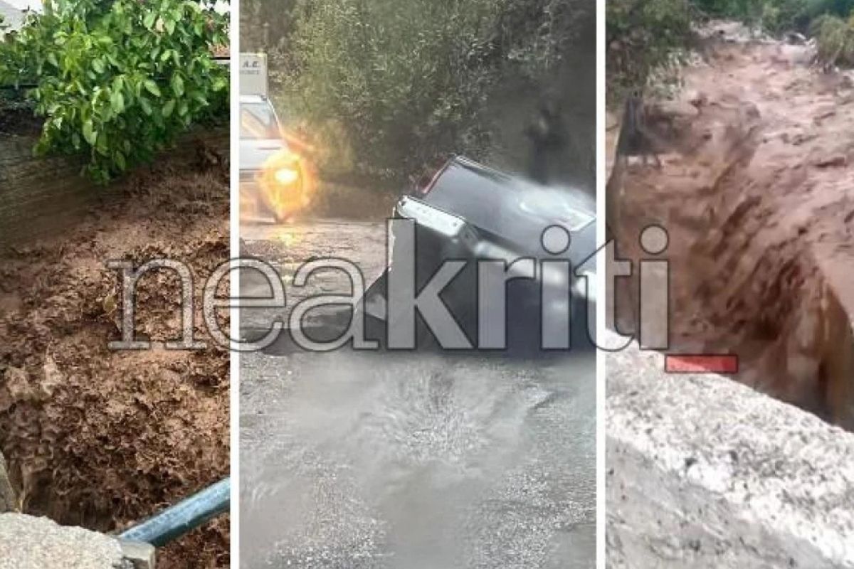 Κακοκαιρία στην Κρήτη: Αίτημα να κηρυχθεί ο Δήμος Μυλοποτάμου σε κατάσταση έκτακτης ανάγκης