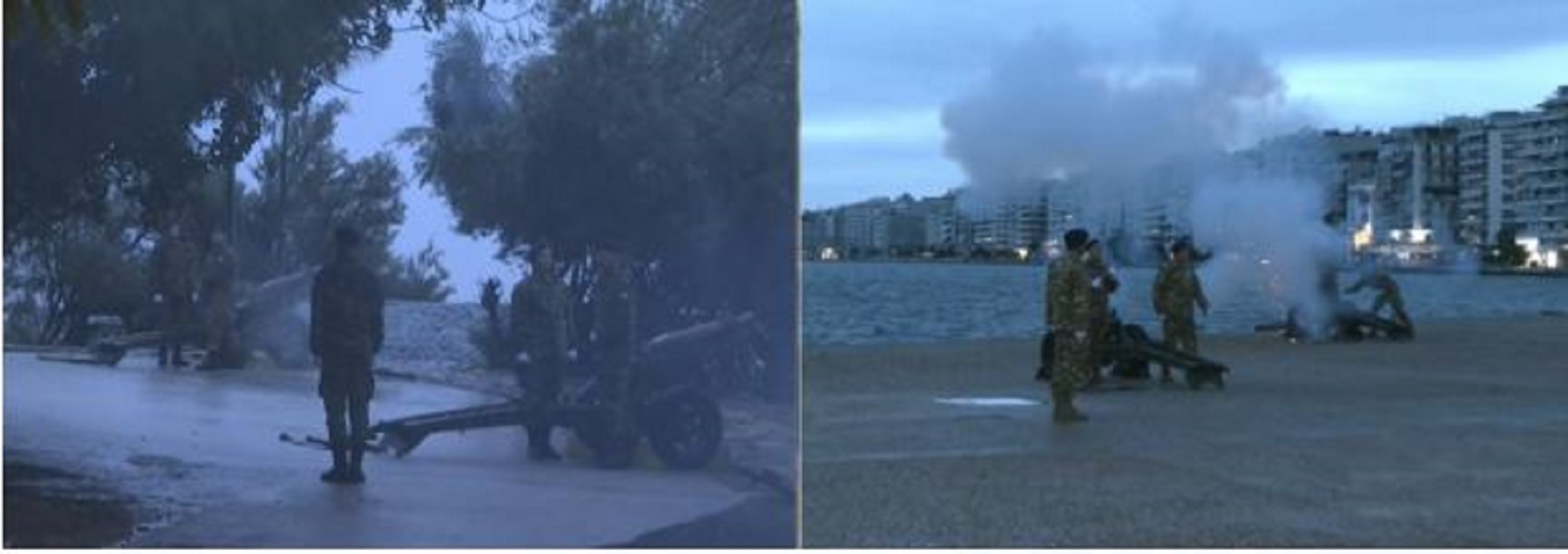 28η Οκτωβρίου: 21 κανονιοβολισμοί από Λυκαβηττό και Λευκό Πύργο – Δείτε βίντεο
