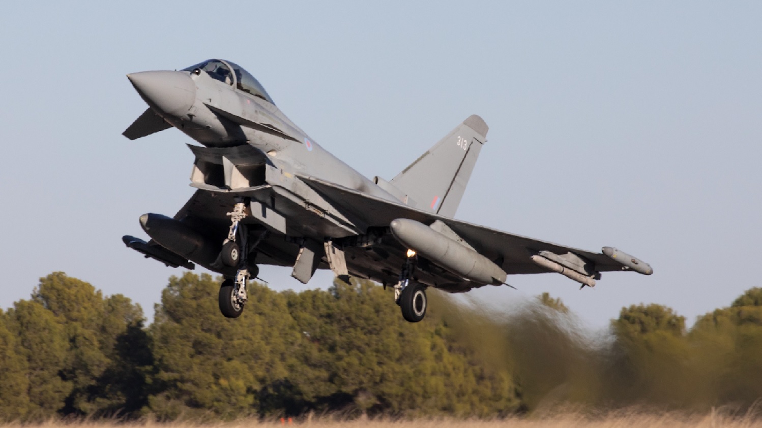 ΒΡΕΤΑΝΙΑ – ΑΕΡΟΣΚΑΦΗ TYPHOON/ ΦΩΤΟΓΡΑΦΙΑ: RAF