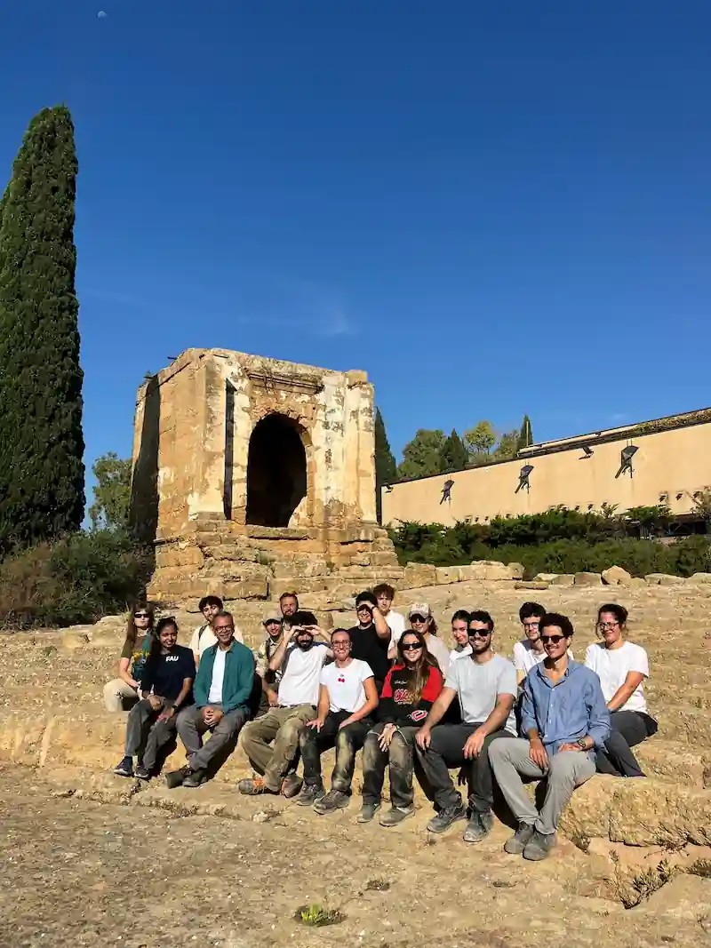 Αρχαιολόγοι στον Ακράγαντα. Φωτογραφία: Scuola Normale Superiore di Pisa