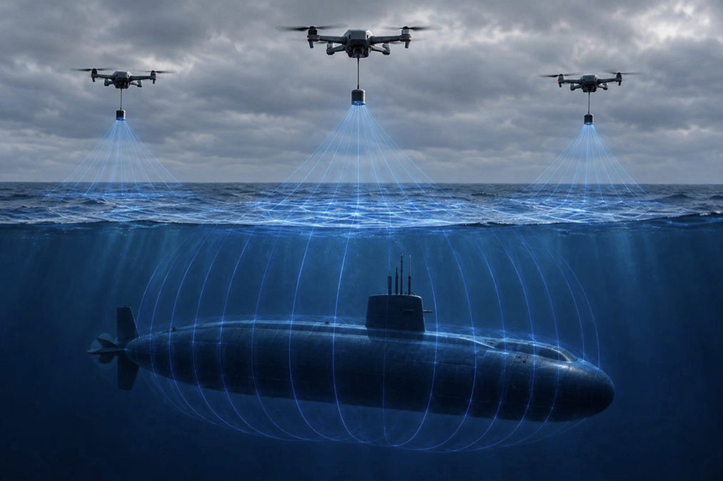 Drones με κβαντικούς αισθητήρες: Όταν οι ωκεανοί χάνουν τη σιωπή τους