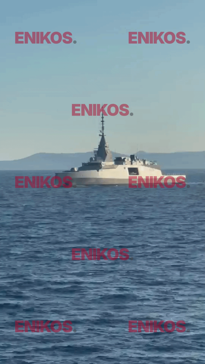 Η φρεγάτα «Κίμων» στον Σαρωνικό – Βίντεο αναγνώστη