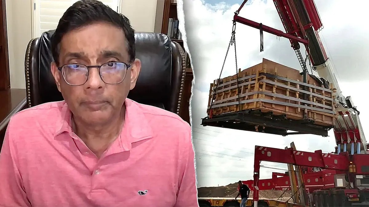 Ο Ντινές Ντ' Σούζα (Dinesh D'Souza), που εικονίζεται επάνω, δήλωσε στο Fox News Digital ότι ανακαλύψεις όπως αυτή του μικβέ μπορούν να βοηθήσουν στο να ζωντανέψει ο βιβλικός κόσμος. Φωτογραφία: Fox News Digital και η Αρχή Αρχαιοτήτων του Ισραήλ