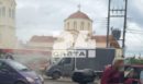 Φωτιά σε λεωφορείο με επιβάτες στο Ηράκλειο - Σωτήρια η αντίδραση του οδηγού