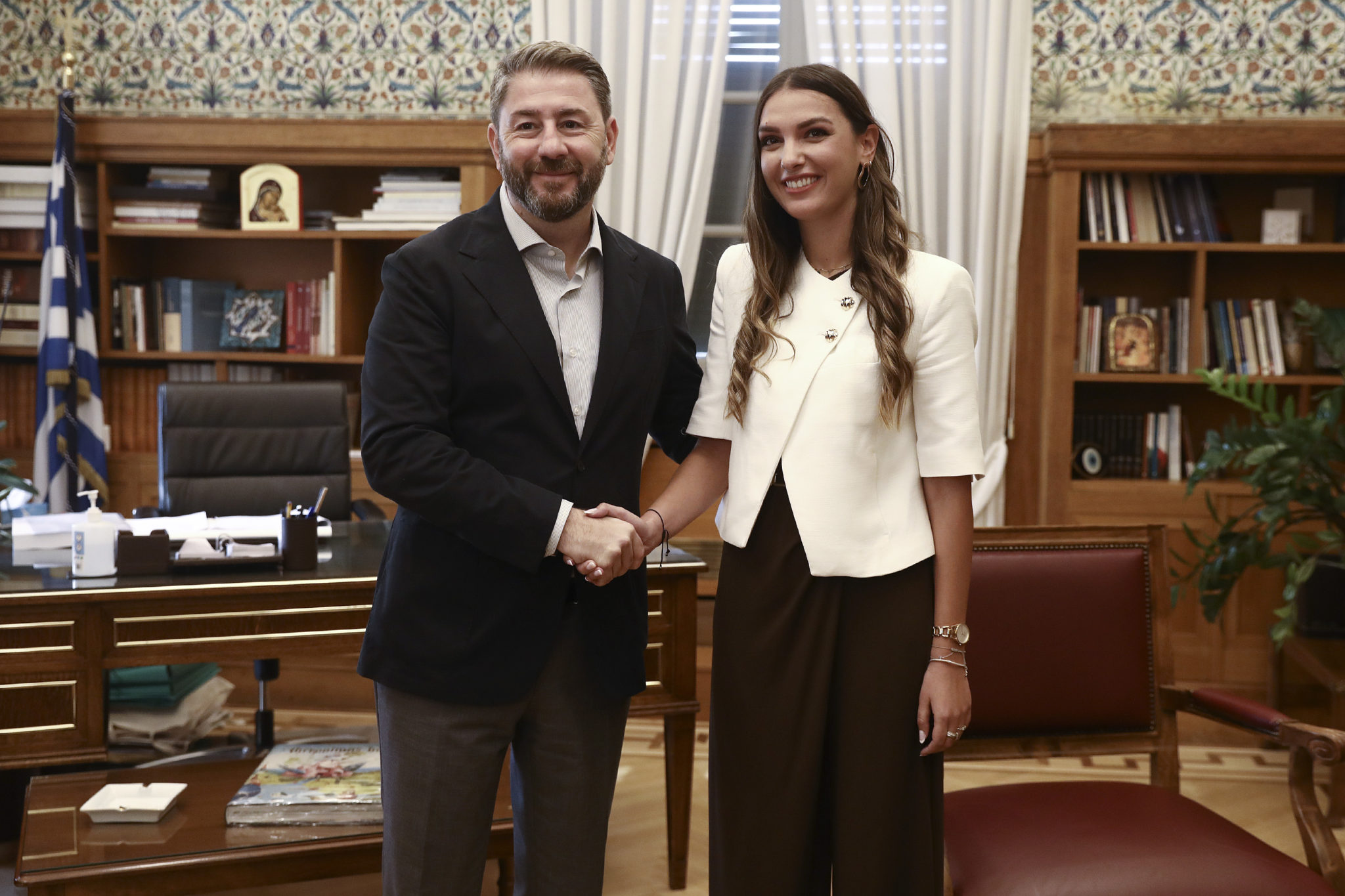 Μυρτώ Κοροβέση Νίκος Ανδρουλάκης