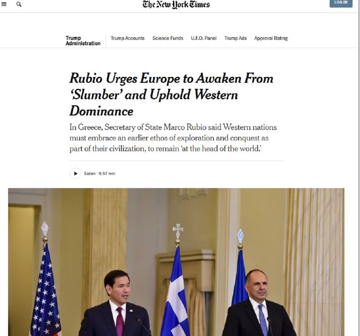 NEW YORK TIMES