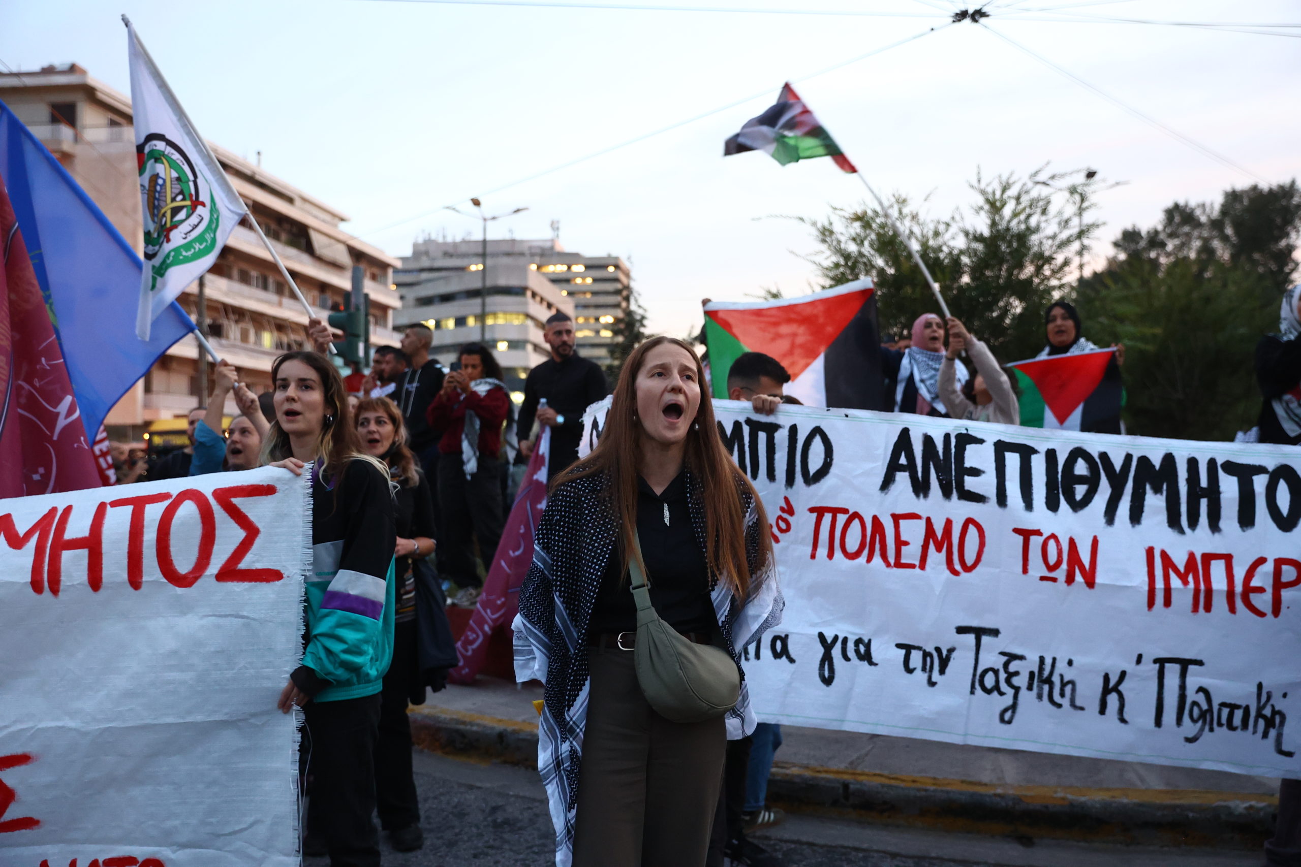 Έξι προσαγωγές σε συγκέντρωση στο πάρκο Ελευθερίας