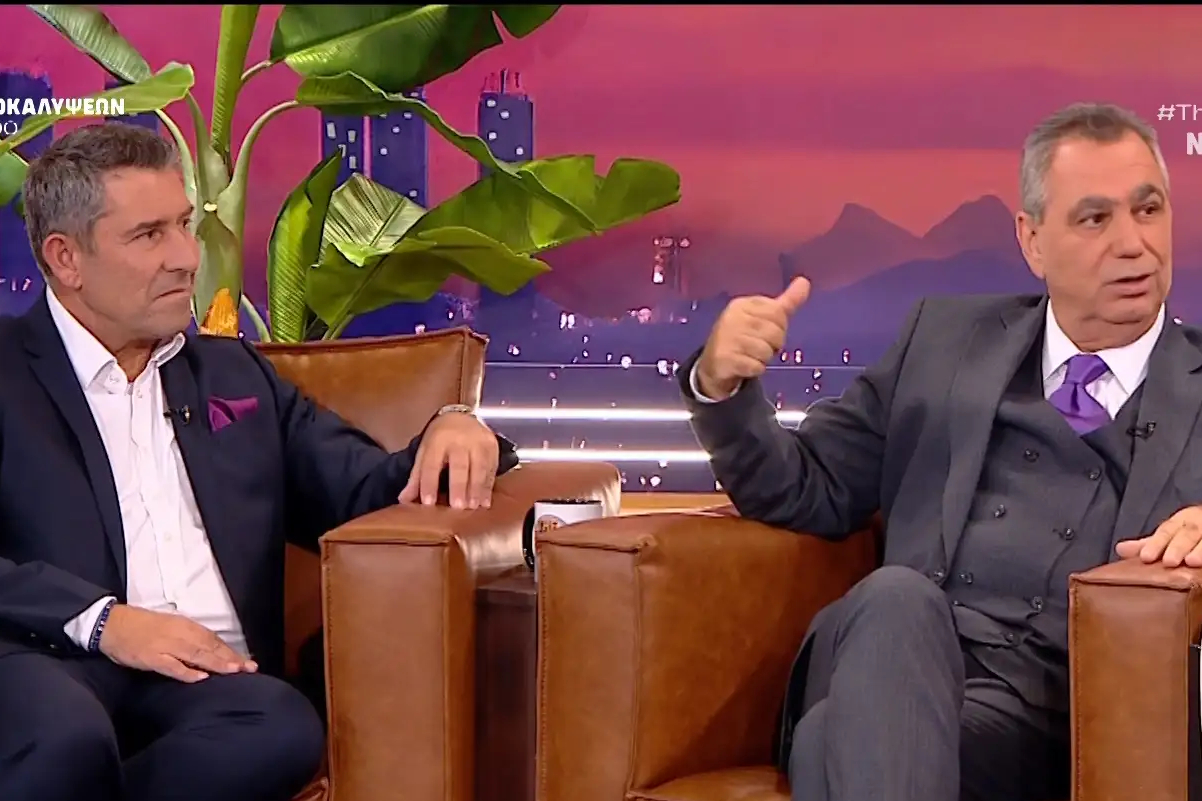 Βασίλης Χιώτης στο «Τhe 2Night Show»: «Εγώ δεν είμαι νουμεράκιας» – Άκης Παυλόπουλος: «Εγώ αγχώνομαι με την έννοια ότι αυτό είναι το εργαλείο αξιολόγησης»