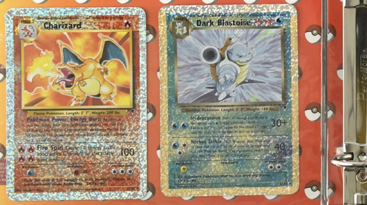 Σπάνιες κάρτες Pokémon από τη συλλογή του Βρετανού συνταξιούχου, η οποία προκάλεσε τεράστιο ενδιαφέρον μεταξύ συλλεκτών από όλο τον κόσμο. Φωτογραφία: Ewbank's