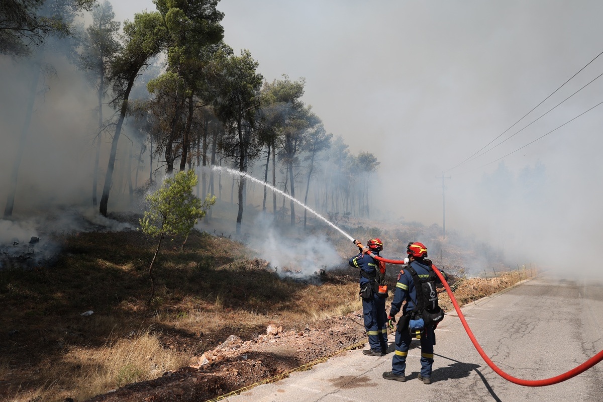 Θεσσαλονίκη: Φωτιά στο Πανόραμα – Στο νοσοκομείο μία γυναίκα με εγκαύματα