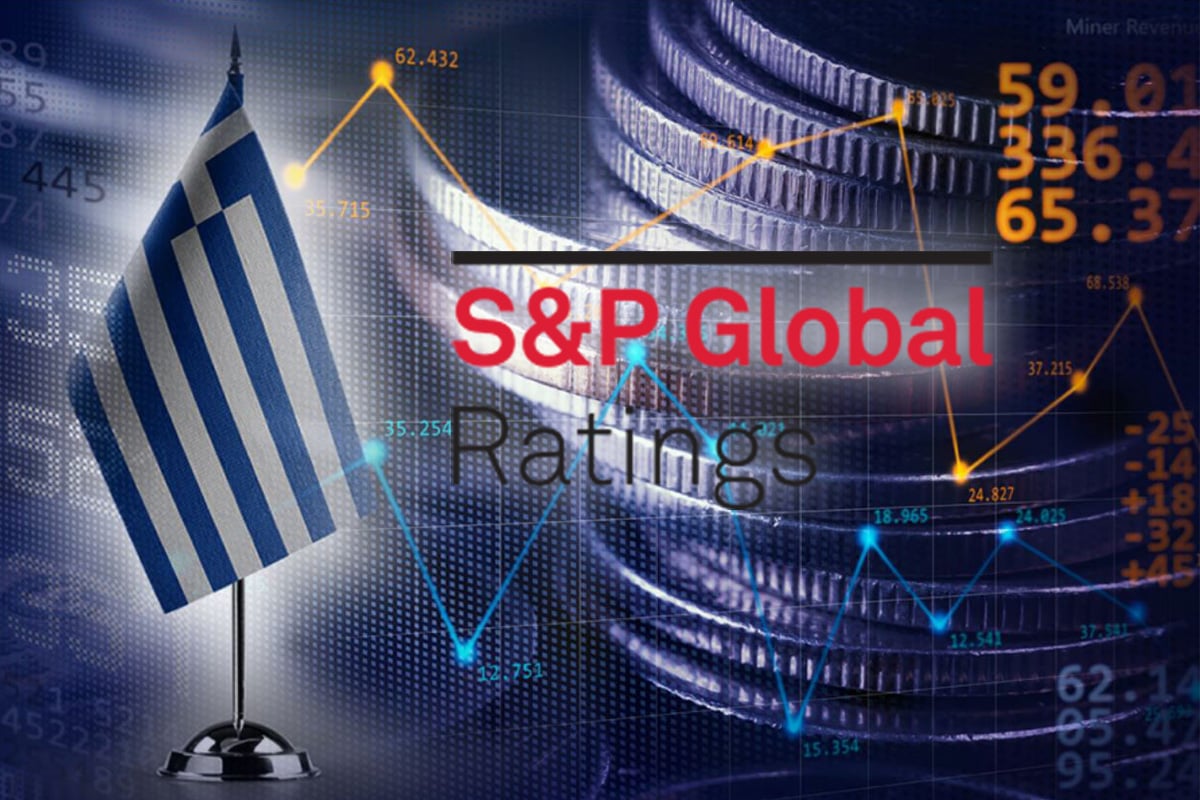 S&P: Επιβεβαίωσε την επενδυτική βαθμίδα της Ελλάδας με σταθερές προοπτικές – Πρόβλεψη για χρέος στο 107% του ΑΕΠ το 2029